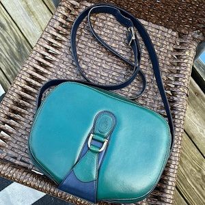 RARE VINTAGE MARK CROSS ITALY Leather Crossbody bag